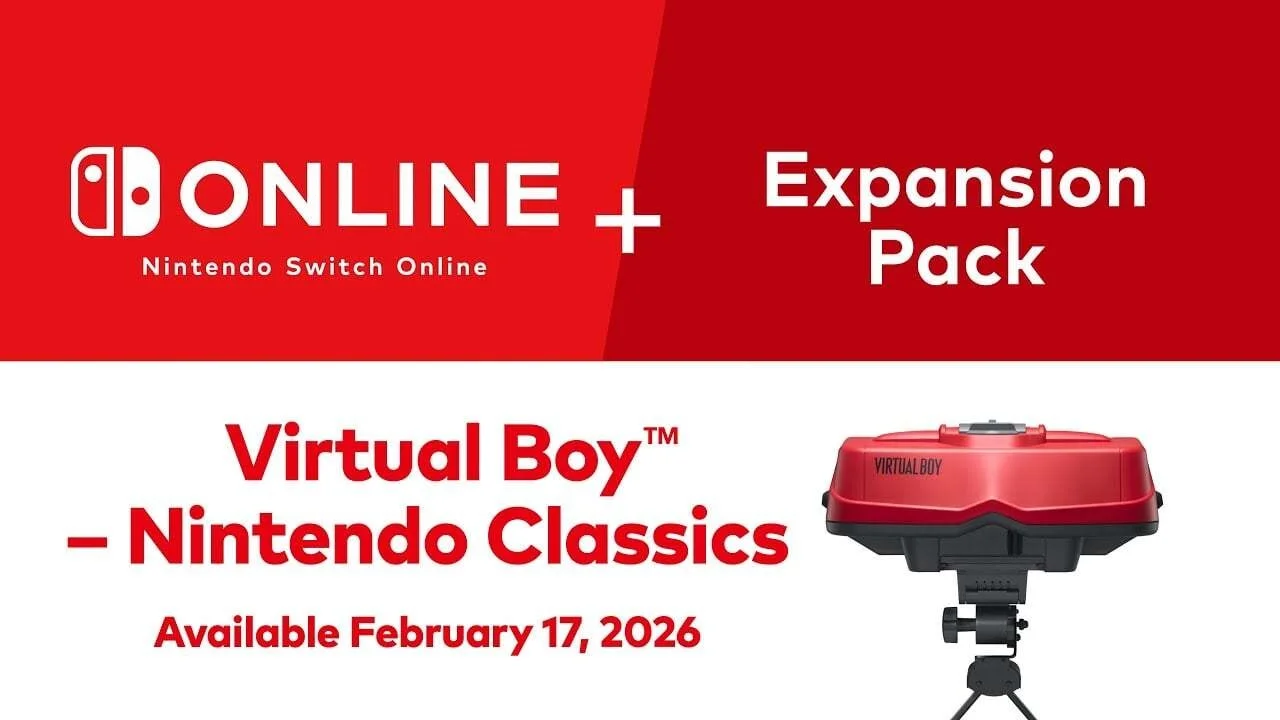 Virtual Boy возвращается в Nintendo Switch Online