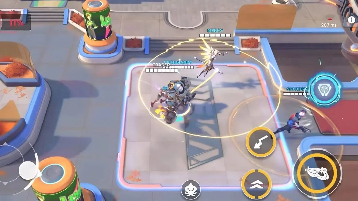 Blizzard готовит мобильный Overwatch с видом сверху и уже показала первый геймплей. Каким он будет?