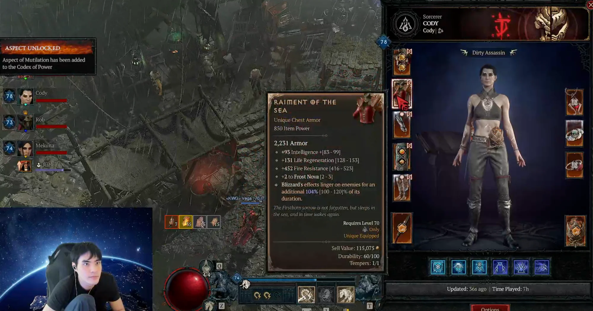 Фрагмент стрима Mekuna с Twitch