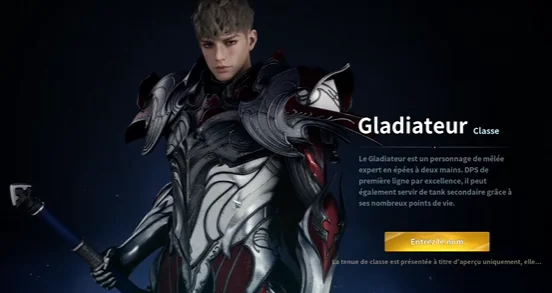 Выбор класса в Aion 2