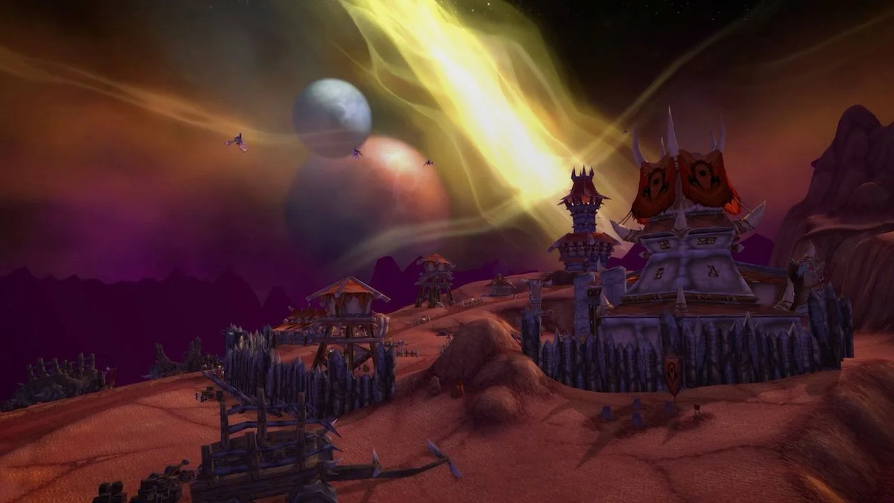 Первая локация аддона, Полуостров Адского Пламени.