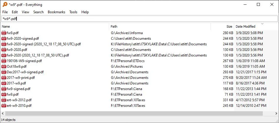  Everything от Voidtools
