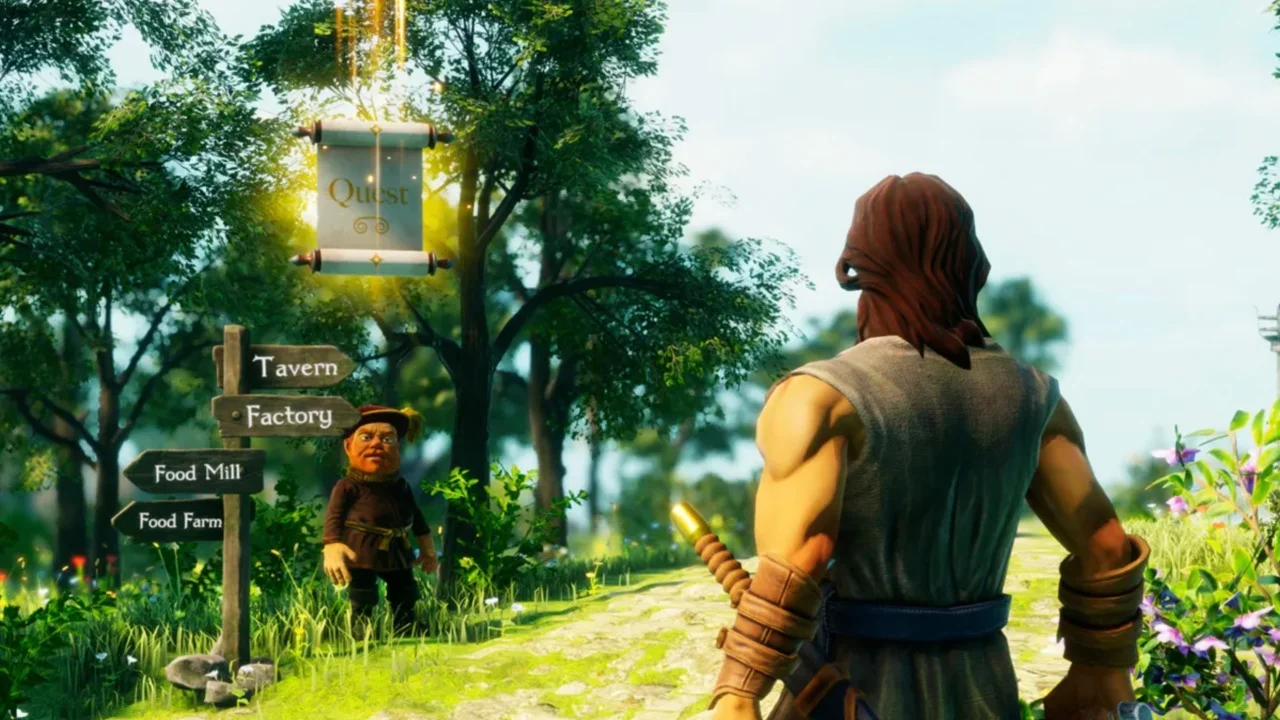 В Masters of Albion фирменный «мультяшный» стиль.