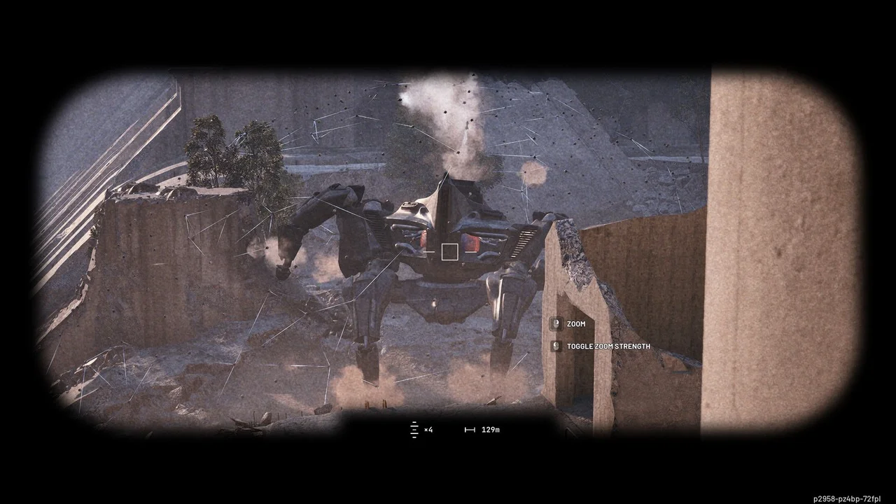 Матриарх в бинокле, ARC Raiders.