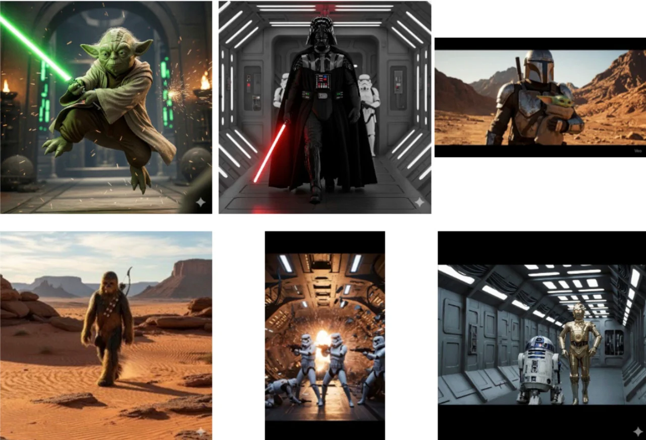  Disney против Gemini.