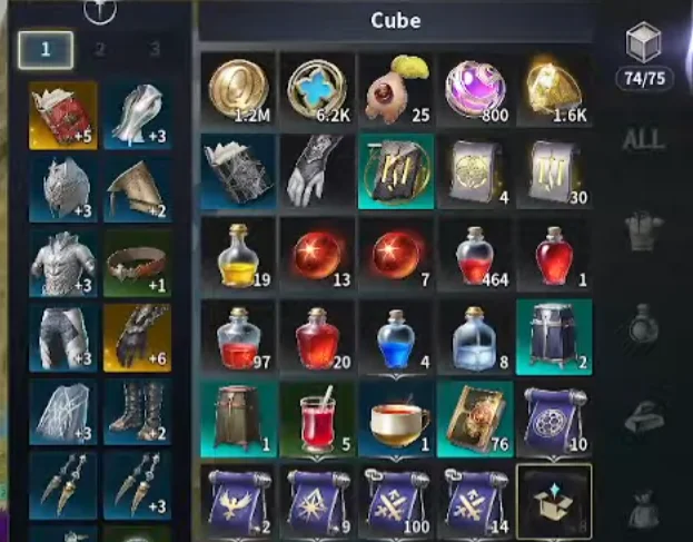 Расходные материалы в Aion 2